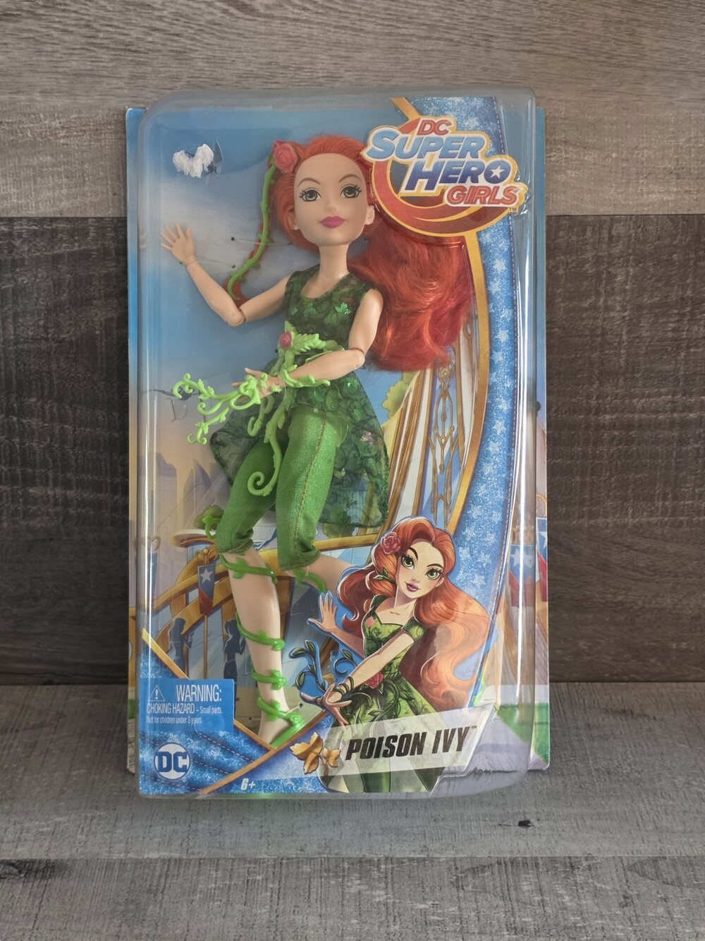 New Mattel DC Super Hero Girls Poison Ivy 12-Inch Action Doll DLT67 Villain b39